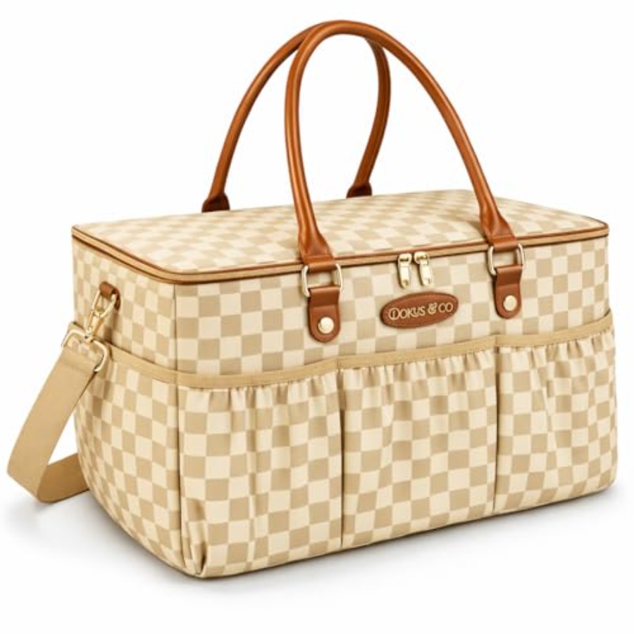 Luxe Diaper Caddy Organizer, E - Baby Nursery Storage avaliação e preço