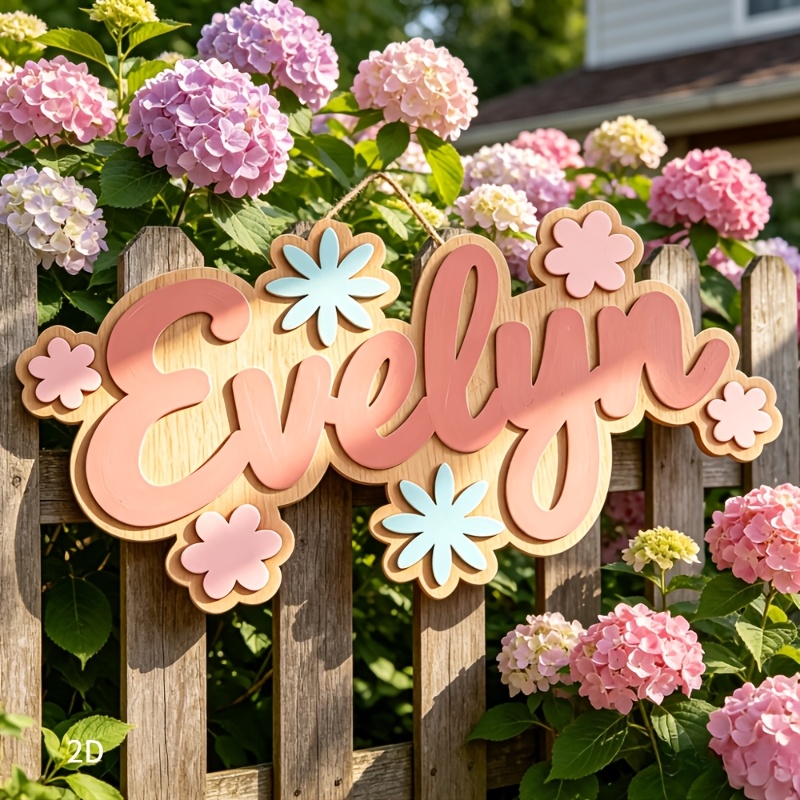 Personalized Floral Themed Nam - Baby Nursery Room avaliação e preço