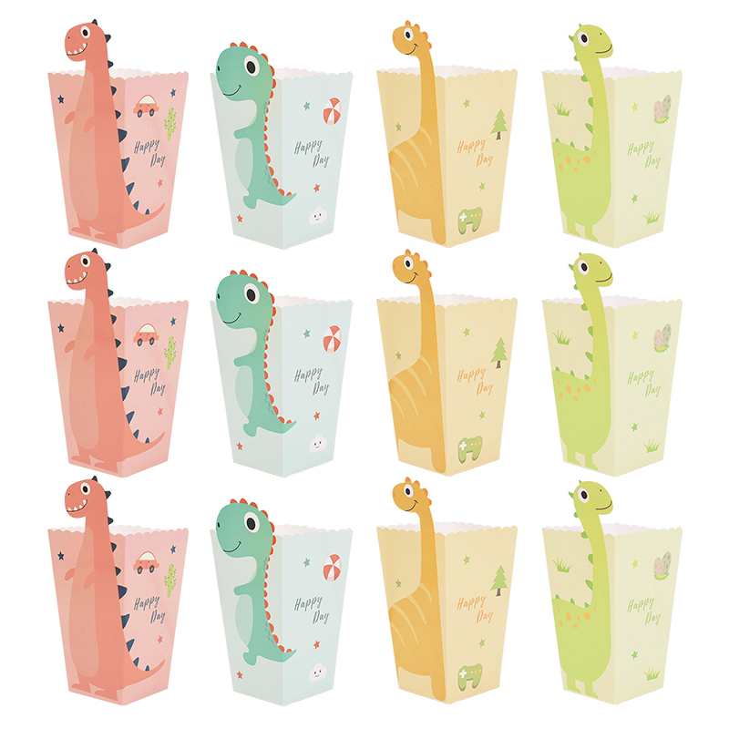 12pcs Cartoon Dinosaur Pop Cor - Baby Nursery Jungle Theme avaliação e preço