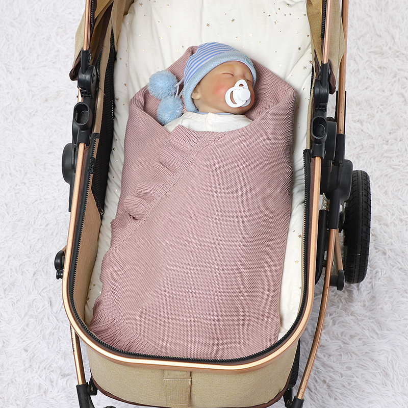 Dual-Use Baby Blankets Newborn - Baby Girl Nursery Quilt avaliação e preço