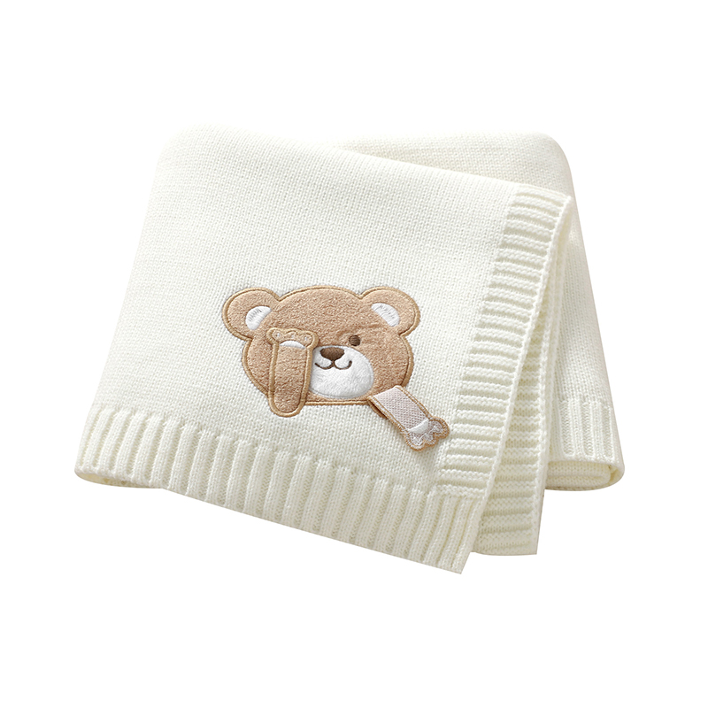 Baby Blankets 90*70cm Knit New - Baby Girl Nursery Quilt avaliação e preço