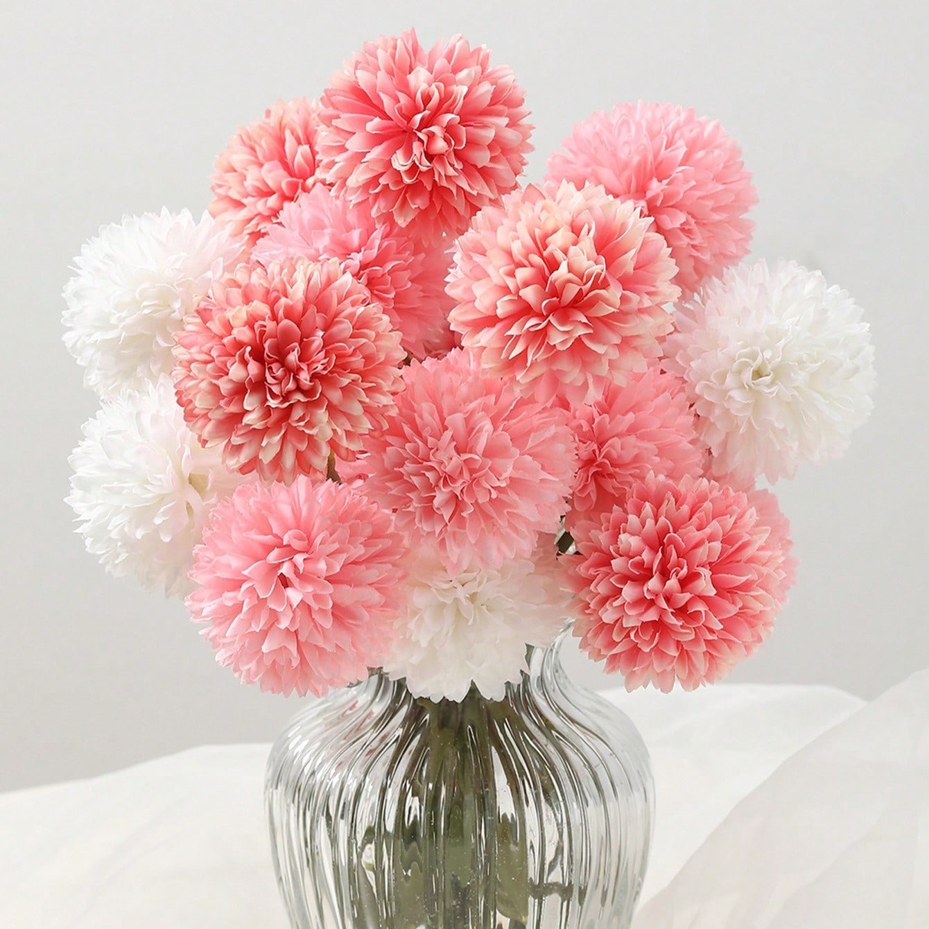 3/5Pcs Hydrangea Artificial Fl - Baby Nursery Fabric avaliação e preço