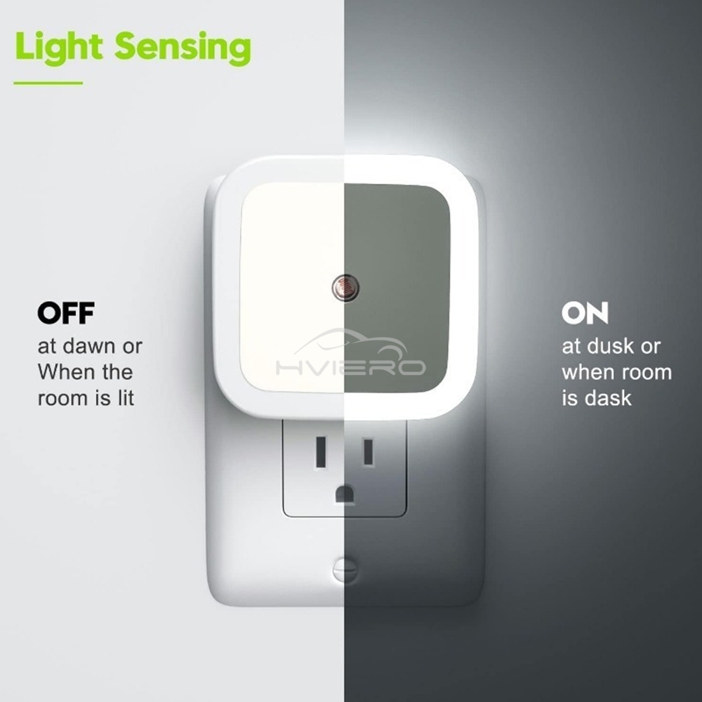 Mini LED Night Light Sensor Co - Baby Nursery Light avaliação e preço