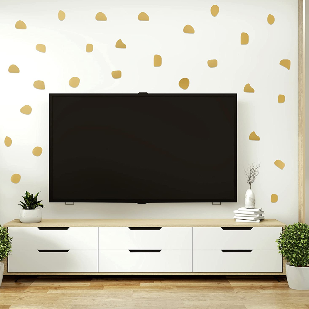 96Pcs/set Cute  Irregular Dots - Baby Nursery Wallpaper Girl avaliação e preço