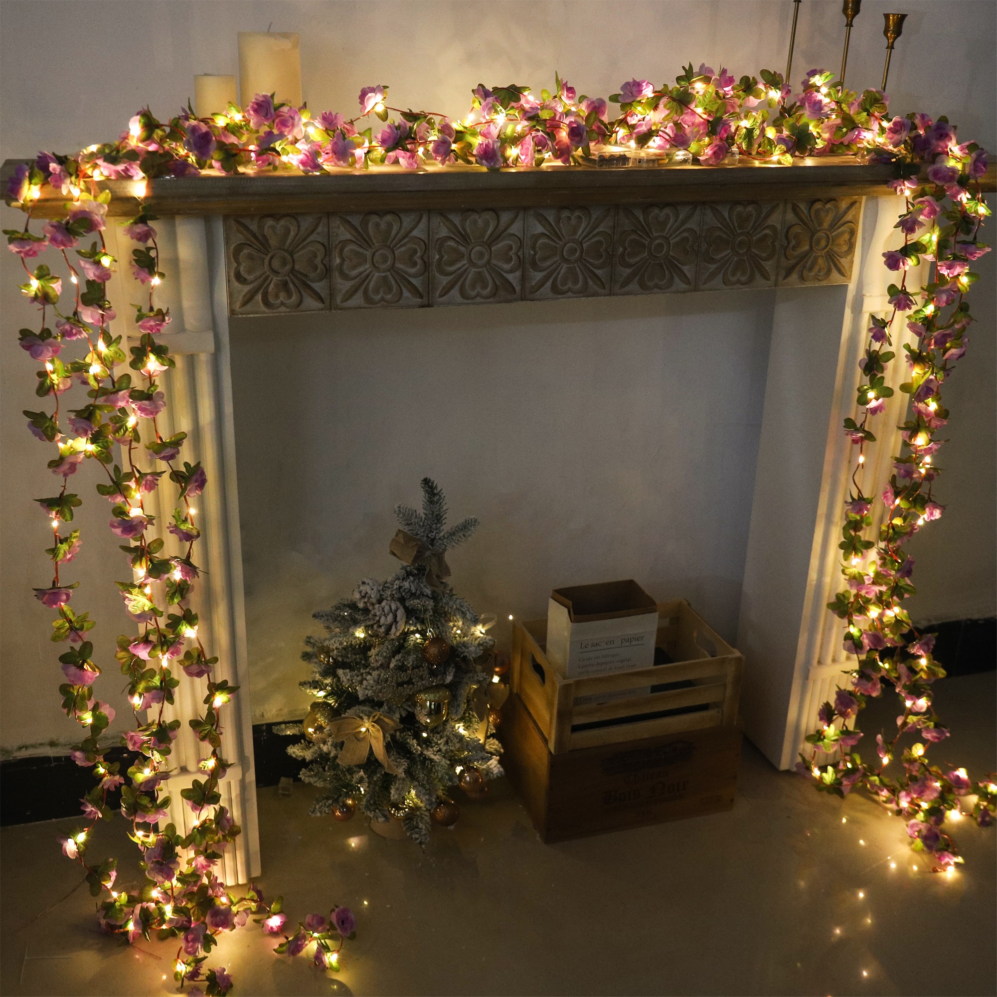Rose LED Lights String Artific - Baby Nursery Light avaliação e preço