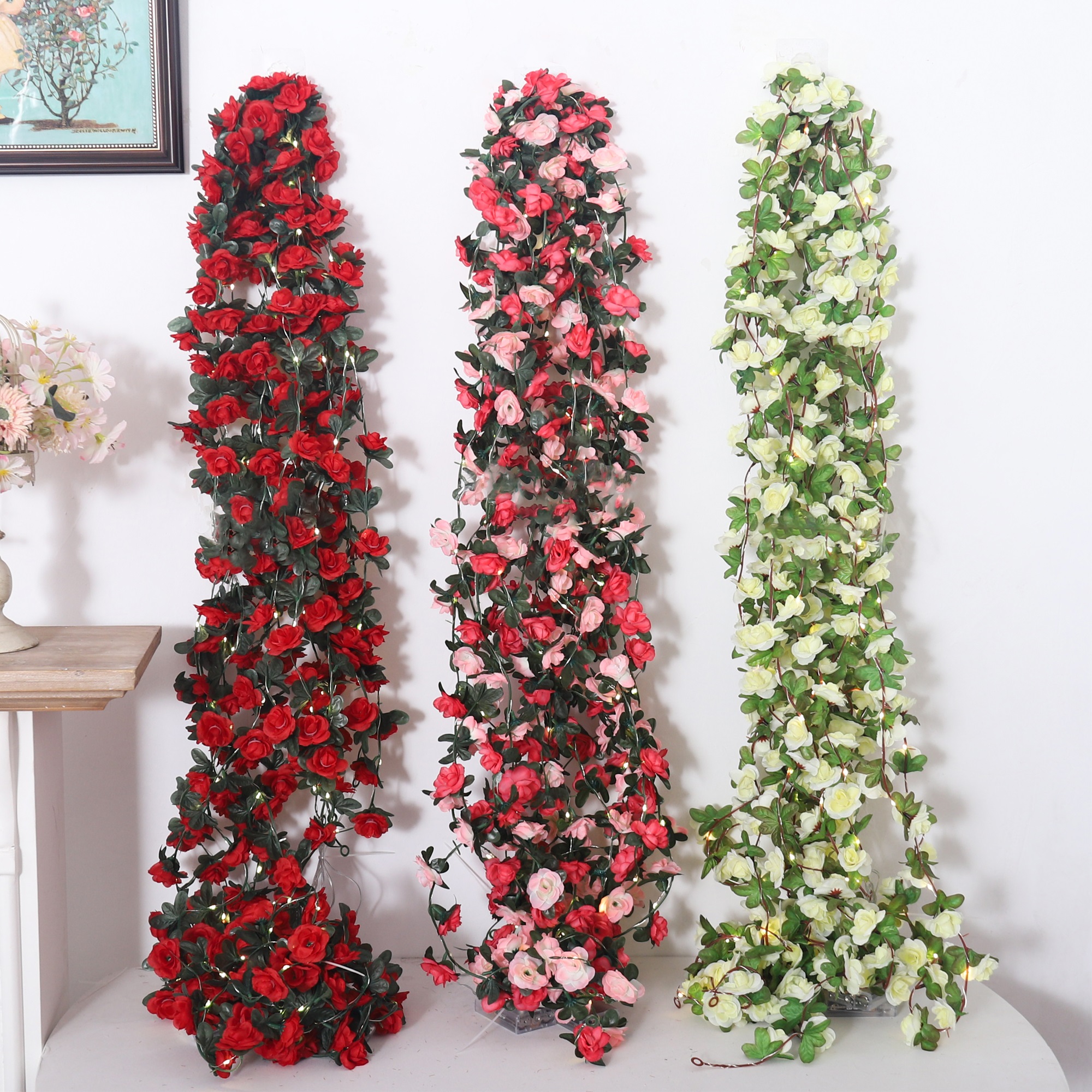 Rose LED Lights String Artific - Baby Nursery Light avaliação e preço
