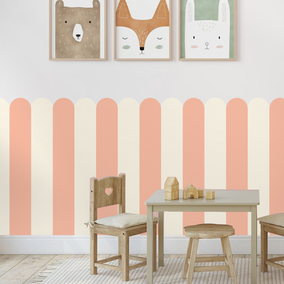 Multicolor Vertical Striped Ar - Baby Nursery Pictures avaliação e preço