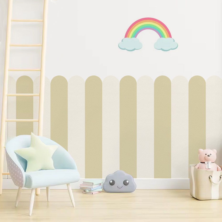 Multicolor Vertical Striped Ar - Baby Nursery Pictures avaliação e preço